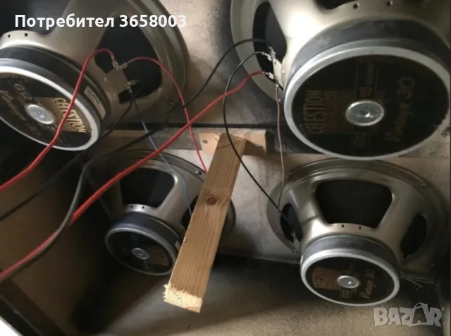 Marshall 1960 4x12 Celestion Vintage 30 , снимка 2 - Китари - 49731114