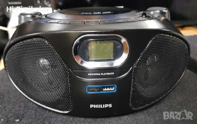 ПРОМО!!! FM radio радио USB player MP3 CD player PHILIPS AZ385, снимка 3 - Радиокасетофони, транзистори - 43724303