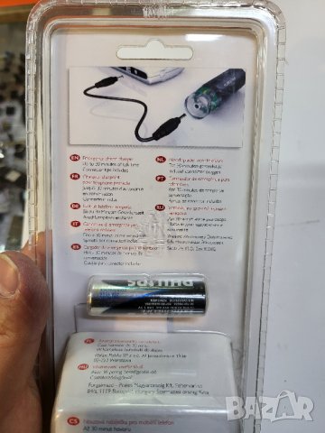 Зарядно за стари модели телефони NOKIA, SAMSUNG, SONYERICSSON от батерия R6., снимка 4 - Външни батерии - 39568383