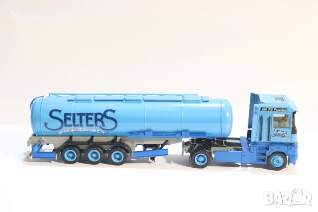ALBEDO H0 1/87 RENAULT MAGNUM ЦИСТЕРНА КАМИОН МОДЕЛ ТИР, снимка 7 - Колекции - 50749435