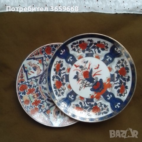 Две много красиви чинии, снимка 10 - Антикварни и старинни предмети - 40343395