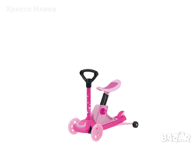 Тротинетка за деца 4 в 1 с регулируема по височина седалка, снимка 3 - Други - 50905957