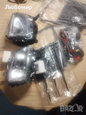 Автомобилна предна решетка +халогени Подходяща за VW Golf 6 A6 MK6 G TI 2010-2012 , снимка 3 - Аксесоари и консумативи - 47289561