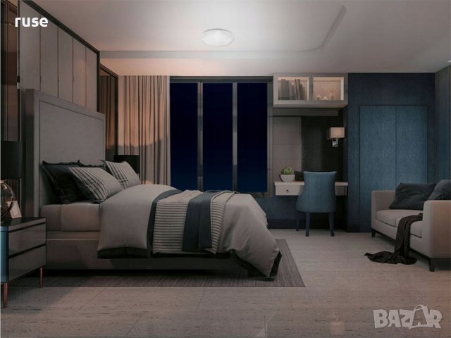 НОВИ! LED плафон звезден ефект кръгъл 30см 13W/1050Im, снимка 7 - Лампи за таван - 44082841