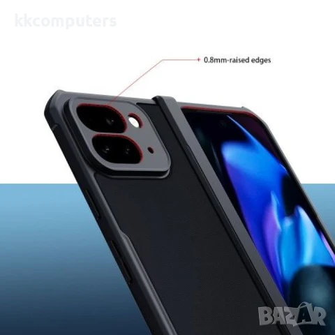 Google Pixel 9 Pro Fold 5G XUNDD Силиконов Калъф TPU+Acrylic и Протектор, снимка 6 - Калъфи, кейсове - 51122207