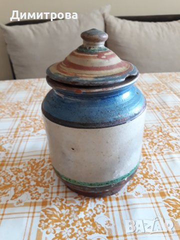 Керамични съдове - гърненца, захарнички, делвичка, съд за подправки, снимка 6 - Сервизи - 29674796