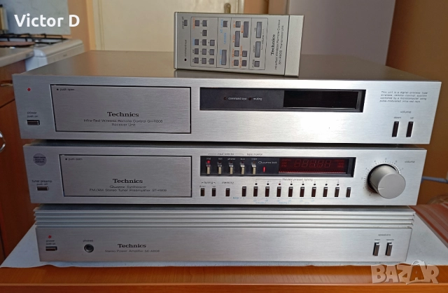 TECHNICS SE-A808 & ST-K808 & SH-R808 с дистанционно