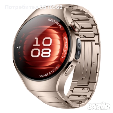 Huawei Watch 5 LTE 42mm Sand Gold, снимка 2 - Друга електроника - 52930647