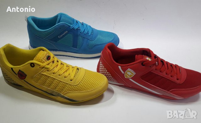 Маратонки Хит 2021г.сини,червени,жълти модел 13277 в Спортни обувки в гр.  Бяла - ID32267388 — Bazar.bg