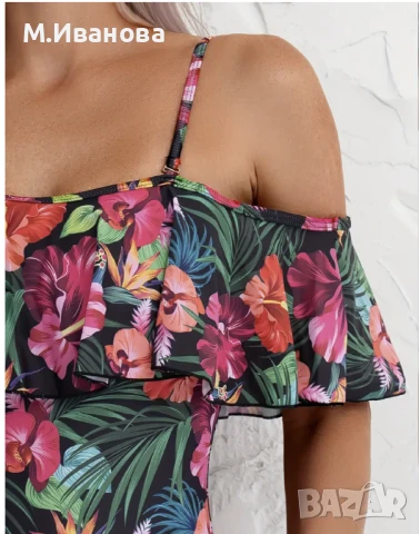 Дамски бански размер М, снимка 7 - Бански костюми - 51283572