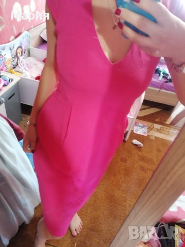 Бонбонена розова рокля 