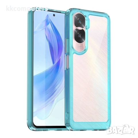 Honor 90 Lite Силиконов Калъф Transparent TPU и Протектор, снимка 5 - Калъфи, кейсове - 53140064