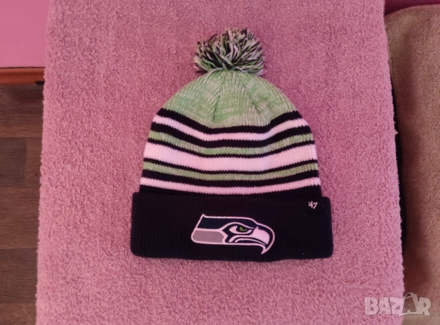 Оригинална зимна шапка 47 NFL Seattle  Seahawks (Сиатъл Сийхокс)