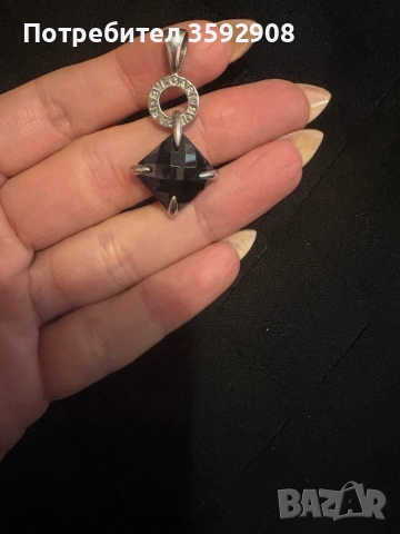 Сребърна висулка Bvlgari