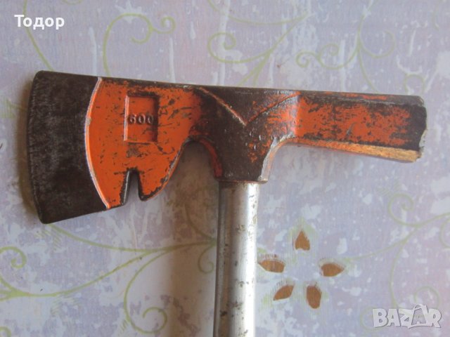 Немска пожарникарска брадва чук  Брадвичка маркирана , снимка 4 - Други инструменти - 37396972