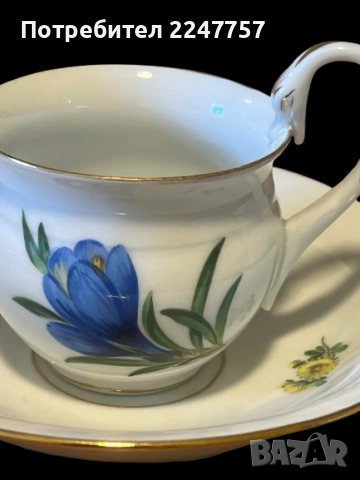 Двоен сет порцелан Meissen, снимка 4 - Антикварни и старинни предмети - 51485013