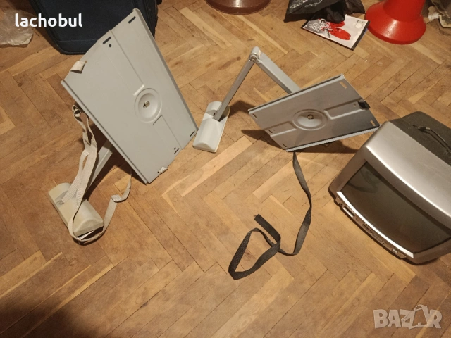 Стенни стойки за телевизор с кинескоп - 2 броя: за 14" и за 25" TV, снимка 7 - Стойки, 3D очила, аксесоари - 53426659