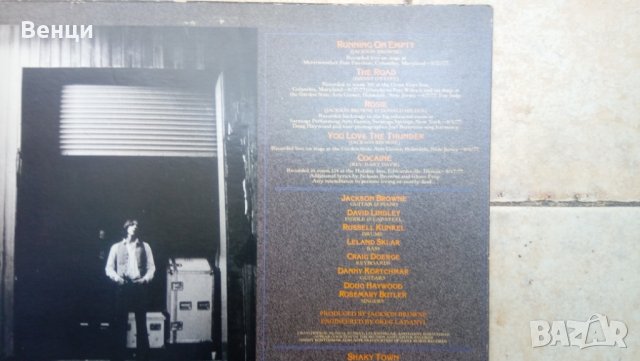 Грамофонна плоча  JACKSON BROWNE   LP., снимка 1