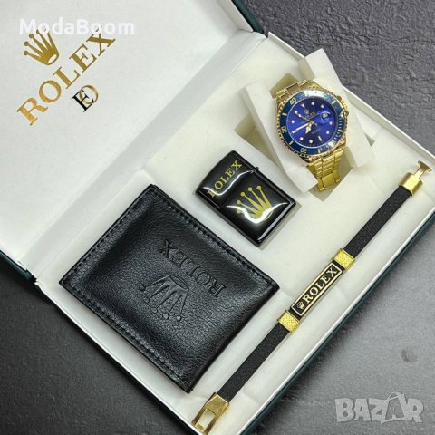 💥🆕Rolex уникални мъжки подаръчни комплекти / различни цветове🆕💥, снимка 1 - Бижутерийни комплекти - 43573552