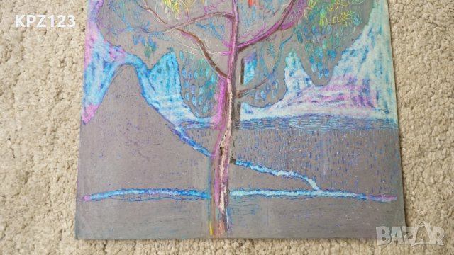 КАРТИНА АБСТРАКЦИЯ смесена ТЕХНИКА, снимка 3 - Картини - 29074992