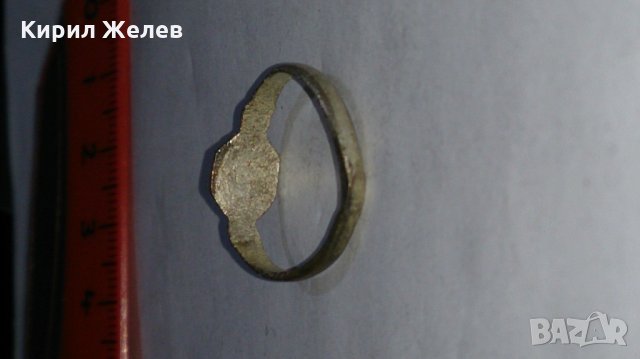 Стар пръстен уникат сачан - 67181, снимка 4 - Пръстени - 29011576