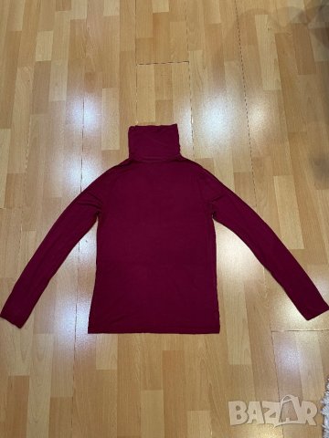 Червено поло , снимка 1 - Блузи с дълъг ръкав и пуловери - 43039308