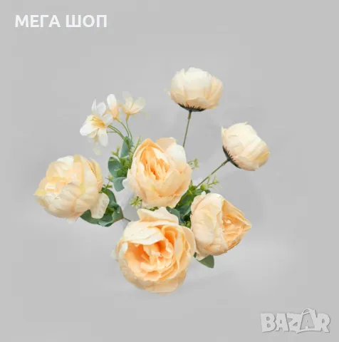 Изкуствени букети с божури – Елегантна и вечна красота за всяко пространство, снимка 9 - Изкуствени цветя - 50346217