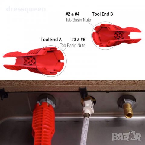 3689 Мултифункционален гаечен ключ, снимка 6 - Ключове - 37550223