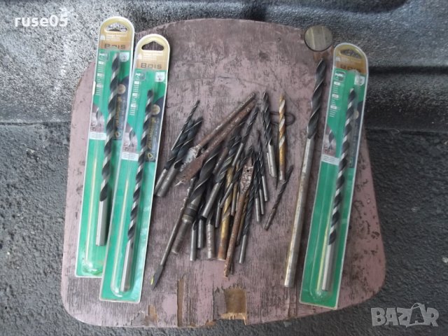 Лот от 34 бр. свредла за дърво, снимка 2 - Други инструменти - 26549257
