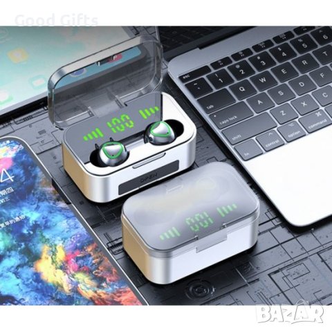 Безжични слушалки с LED показател за батерията, YD02 , снимка 3 - Безжични слушалки - 43089051