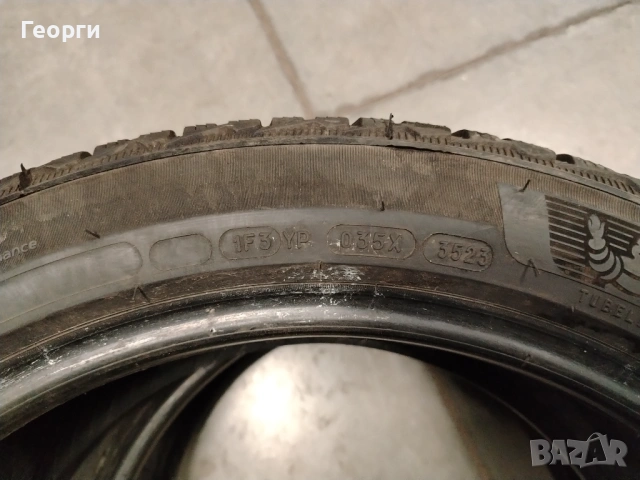 2бр.зимни гуми 245/45/19 Michelin, снимка 7 - Гуми и джанти - 53218606