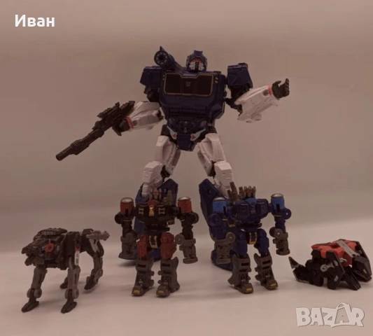 Трансформърс Командир Саундуейф и Равидж/ Transformers Commander Saundwave and Ravege - New, снимка 2 - Фигурки - 51500542