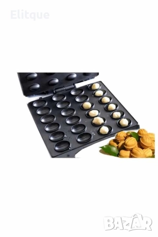 Уред за сладки орехчета Lexical LNM-2455,1400W,незалепващи плочи, снимка 7 - Други - 52870836