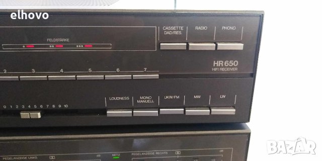 Ресивър Telefunken HR650 и Дек Telefunken HC650, снимка 11 - Ресийвъри, усилватели, смесителни пултове - 43475096