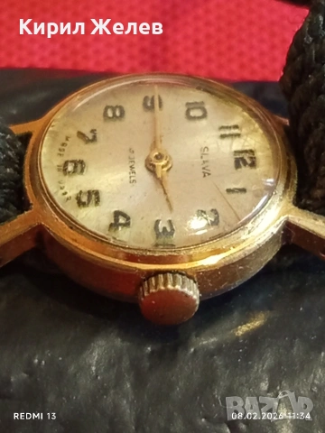 Стар дамски часовник механичен СЛАВА СССР позлатен за КОЛЕКЦИЯ 52862, снимка 6 - Антикварни и старинни предмети - 53399923