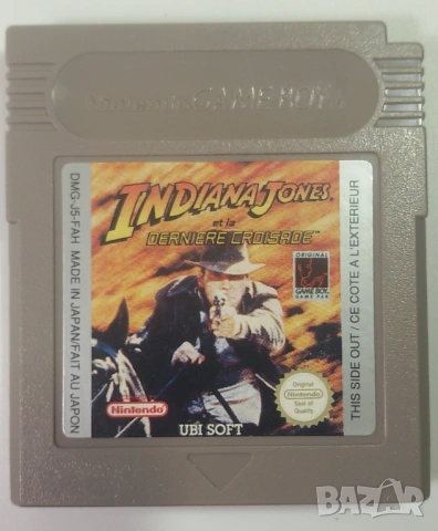 Лот 3 игри за Nintendo Game Boy - Asterix & Obelix, Indiana Jones, Ferrari Grand Prix Challenge, снимка 14 - Игри за Nintendo - 53358446