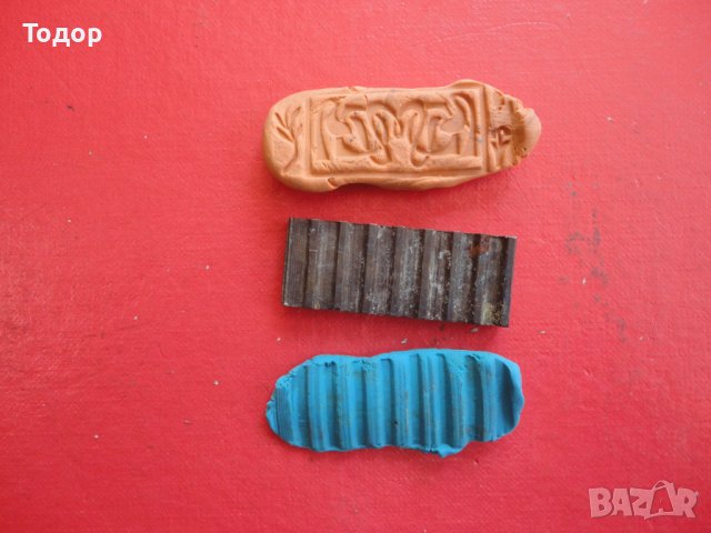 Уникален двулицев бронзов печат , снимка 6 - Колекции - 40156847