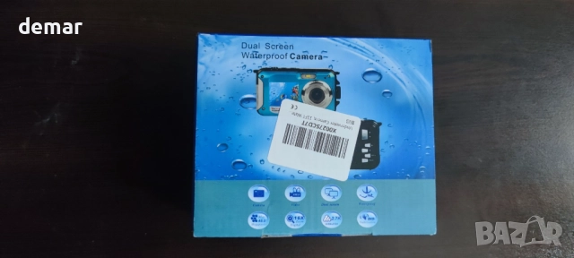 Подводна водоустойчива камера, до 3 метра, Full HD 2.7K 48MP автофокус, снимка 10 - Камери - 51893748