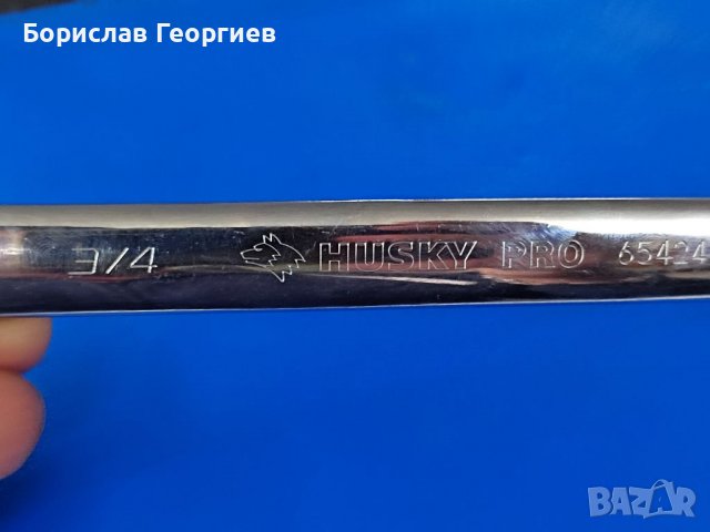 Комбинарин ключ husky pro 65424 3/4, снимка 2 - Ключове - 38996399