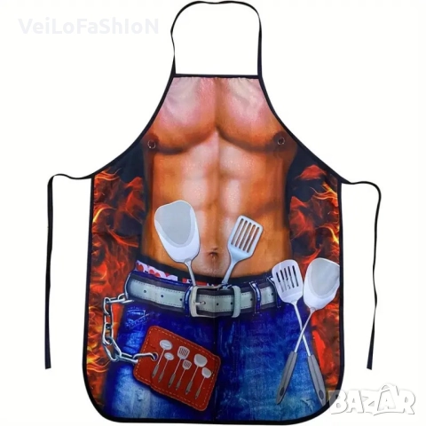 Нова забавна готварска престилка Секси Готвач