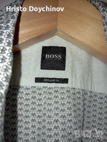 HUGO BOSS оригинална риза – къс ръкав – Regular Fit, снимка 2 - Ризи - 53156459