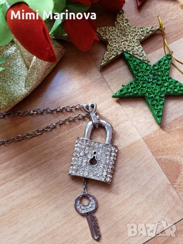 LoveStory/Гердан с ключе и катинарче , снимка 2 - Колиета, медальони, синджири - 25264399