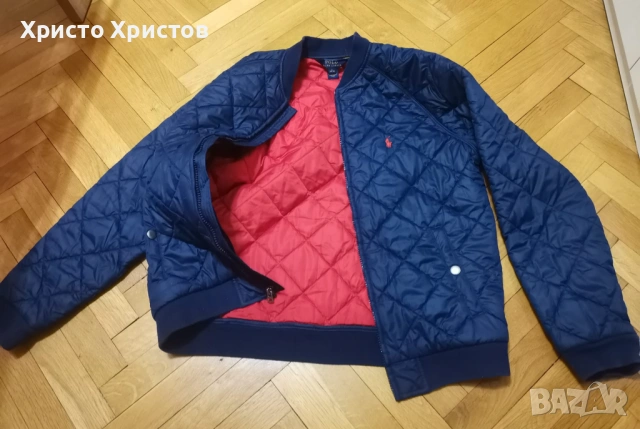 Дамско яке (бомбър) POLO Ralph Lauren  Юношеска номерация L отговаря на дамска S, снимка 3 - Якета - 53052327