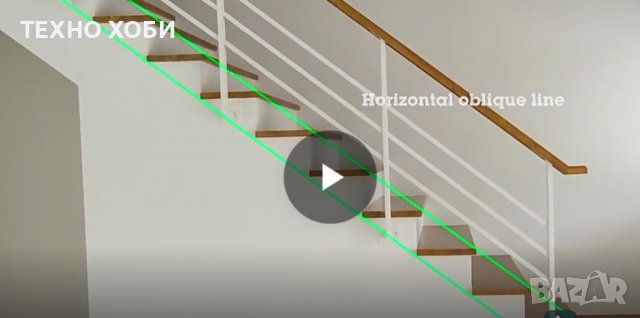 Лазерен нивелир 16 линии 2г.гаранция,2 батерии,пълен комплект водоустойчив, снимка 12 - Измервателни инструменти - 37435075