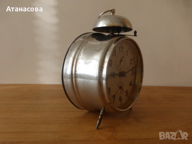 Настолен будилник часовник Gustav Beker 1920 г, снимка 11 - Антикварни и старинни предмети - 51852257