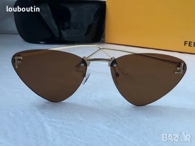 Fendi Дамски слънчеви очила тъиъгълни 3 цвята, снимка 4 - Слънчеви и диоптрични очила - 47766215