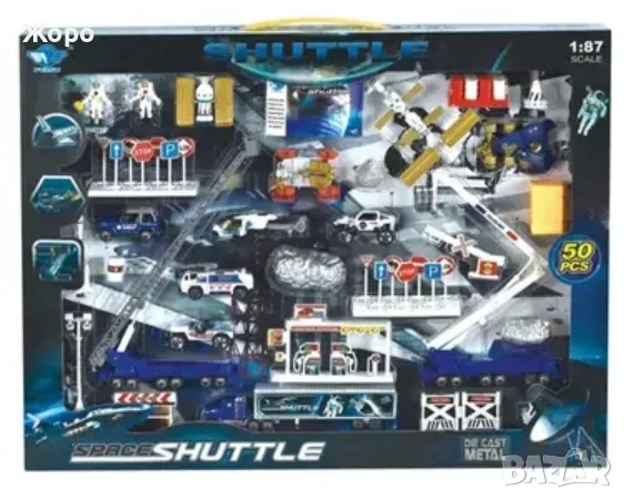 ГОЛЯМА ДЕТСКА КОСМИЧЕСКА СТАНЦИЯ ОТ МНОГО КОСМИЧЕСКИ ПРЕВОЗНИ СРЕДСТВА 0230796-3, снимка 2 - Образователни игри - 48073728