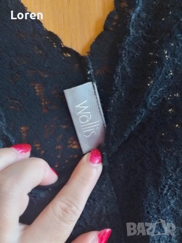 *Wallis*Дантелена блузка, снимка 3 - Тениски - 51347817