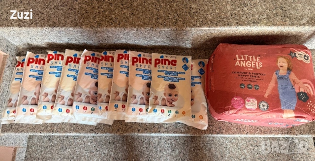 Умни памперси с индикатор за уро инфекции, Little Angels пакет гащички