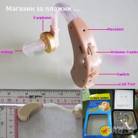 Слухов Апарат hear Cyber Sonic - презареждащ, снимка 2 - Други стоки за дома - 28516866